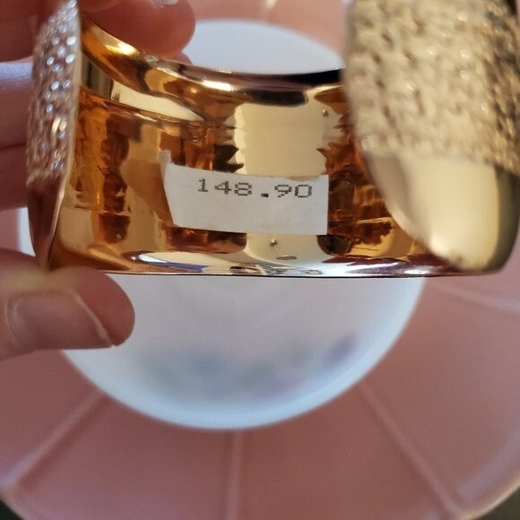 Vintage Copper Wide Cuff Bracelet - Picture 6 of 8